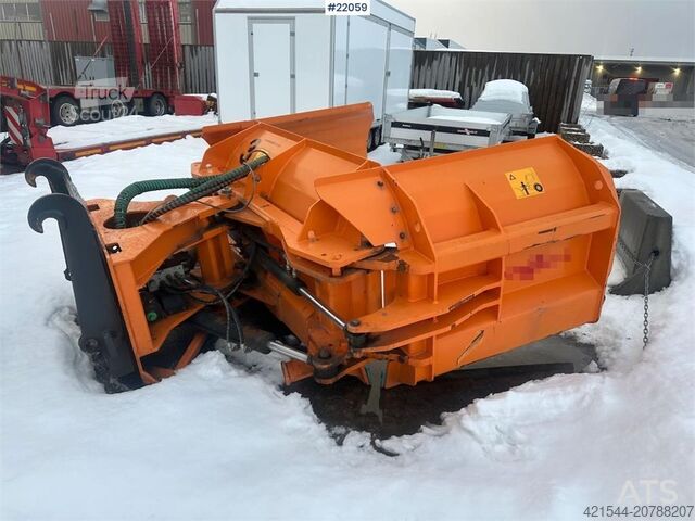 Construction equipment Schmidt U-H2 folding wing plough