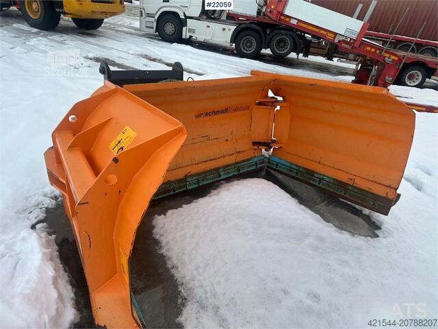 Construction equipment Schmidt U-H2 folding wing plough