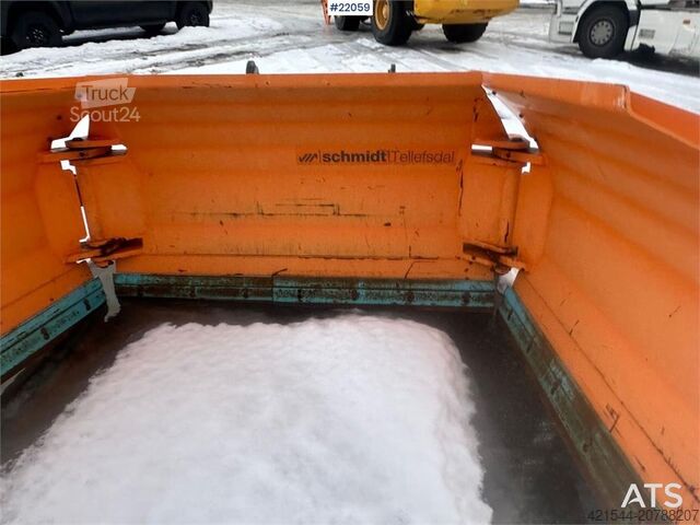 Construction equipment Schmidt U-H2 folding wing plough