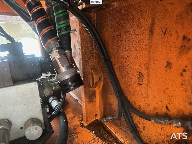 Construction equipment Schmidt U-H2 folding wing plough