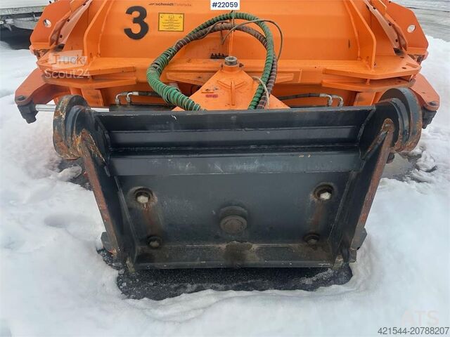 Construction equipment Schmidt U-H2 folding wing plough