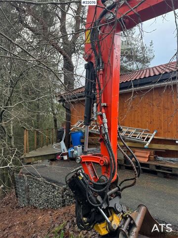 μίνι εκσκαφέας Kubota U36-4 Beltegraver m/ 4 skuffer, rotortilt og klype