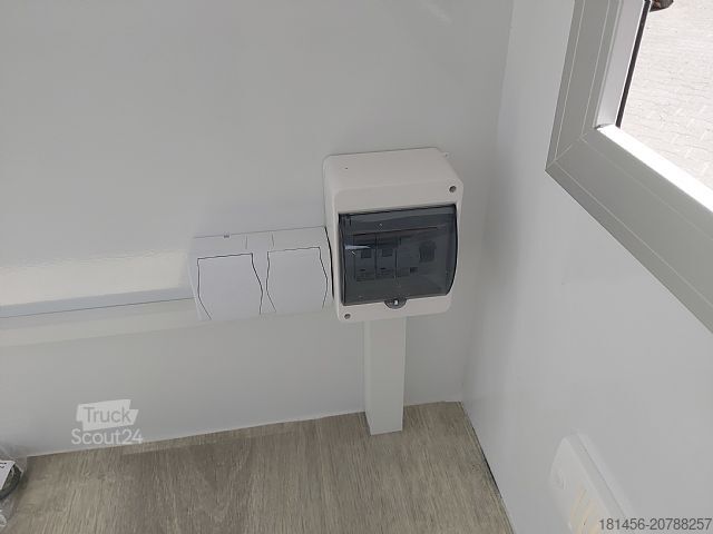 Remolque venta ambulante trailershop Retro Compact 250cm innen Licht 230 V 1 Klappe Neu verfügbar