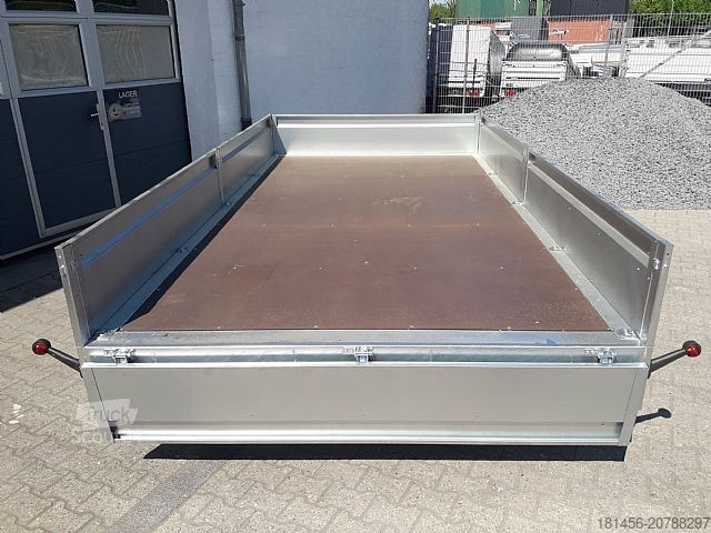 Remolque de turismos Sorelpol Neptun großer Pritschenanhänger Neu 2000kg