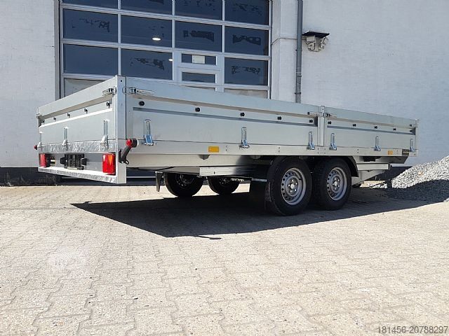 Remolque de turismos Sorelpol Neptun großer Pritschenanhänger Neu 2000kg