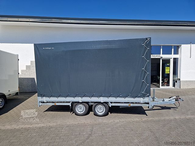 Remolque de turismos HULCO HULCO Medax Hochplane Pritsche 404x203x210cm