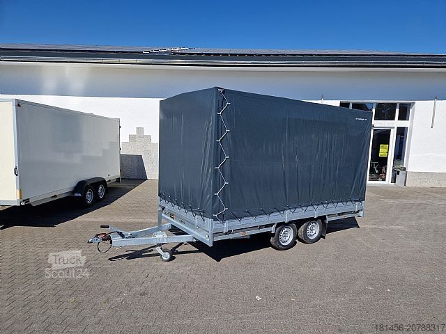 Remolque de turismos HULCO HULCO Medax Hochplane Pritsche 404x203x210cm