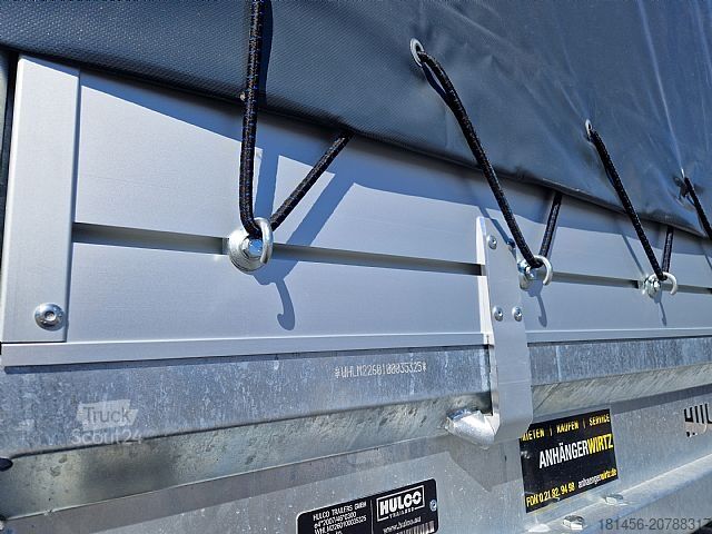 Remolque de turismos HULCO HULCO Medax Hochplane Pritsche 404x203x210cm
