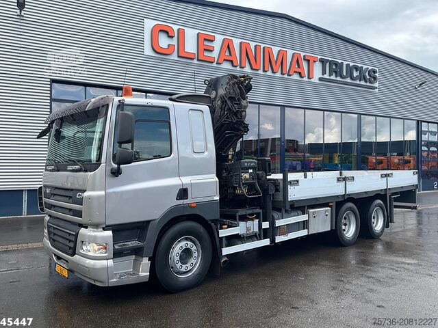 Camião-grua DAF FAS 85 CF 410 Hiab 37 Tonmeter laadkraan Just 1...