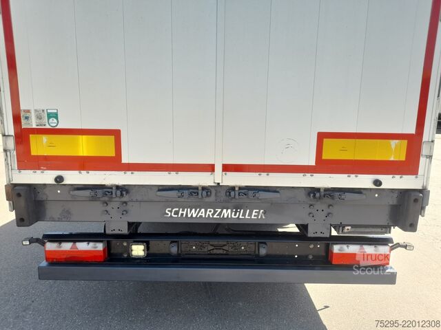 Hyötyajoneuvo Schwarzmüller 3 Achs Standard 2xLiftachse Hubdach SAF TÜV9 26