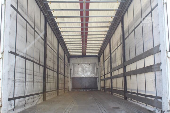 Open oplegger met zeil Krone Standard Plane Joloda Liftachse Edscha  Code XL
