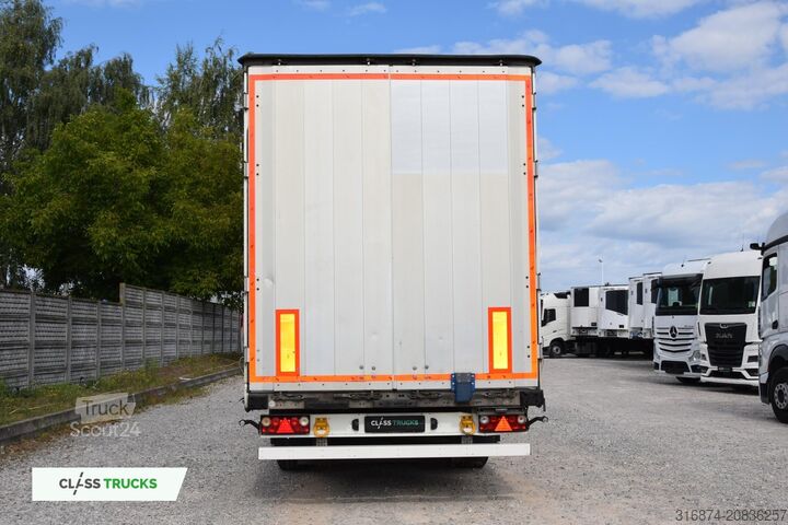 Open semitrailer with tarp SCHMITZ CARGOBULL SCS24/L