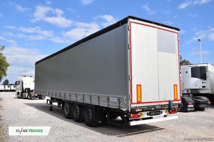 Open semitrailer with tarp SCHMITZ CARGOBULL SCS24/L