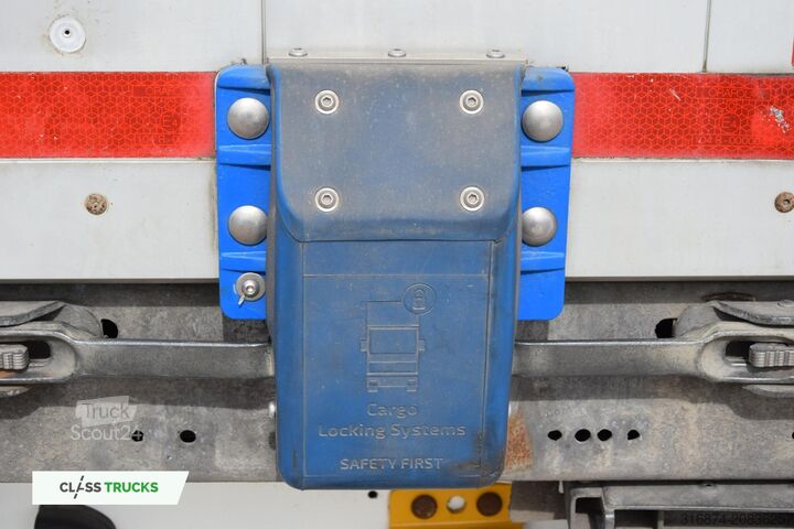 Open semitrailer with tarp SCHMITZ CARGOBULL SCS24/L