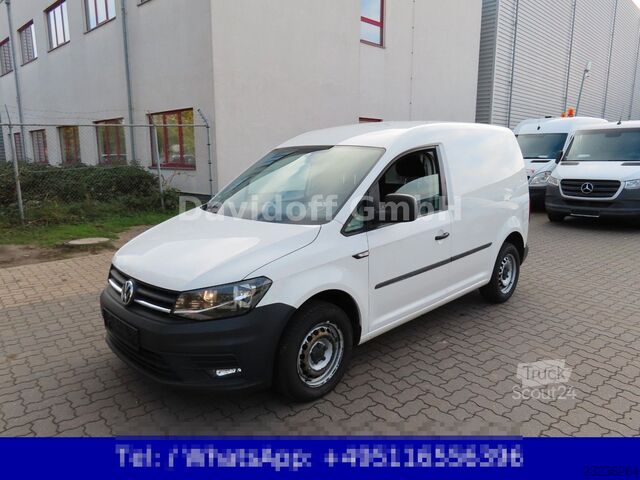 Furgão de painéis VW Nr.B24 Caddy 1.Hand / Klima / AHK