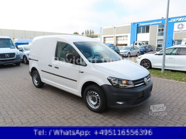 Furgão de painéis VW Nr.B24 Caddy 1.Hand / Klima / AHK
