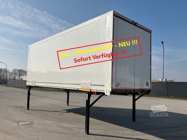 Swap body trailer KRONE Wechselbrücke Kühlaufbau