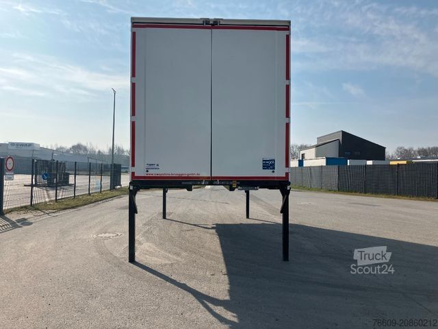 Swap body trailer KRONE Wechselbrücke Kühlaufbau