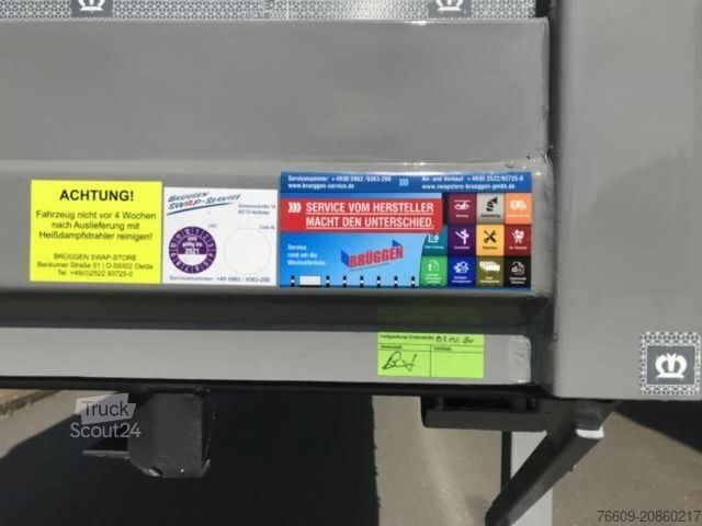Swap body trailer KRONE Heck mit Portaltüren