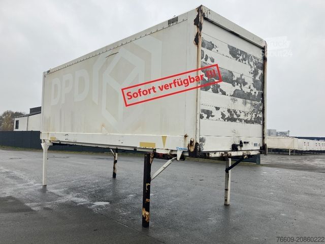 Swap body trailer KRONE Wechselbrücke Koffer