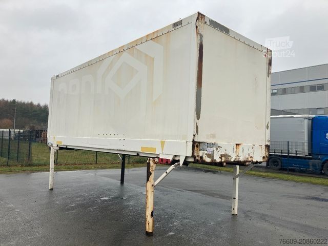 Swap body trailer KRONE Wechselbrücke Koffer