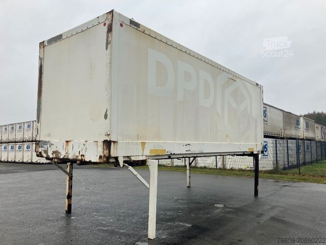 Swap body trailer KRONE Wechselbrücke Koffer