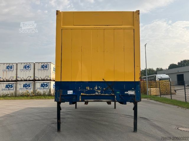 Swap body trailer KRONE Wechselbrücke Pritsche