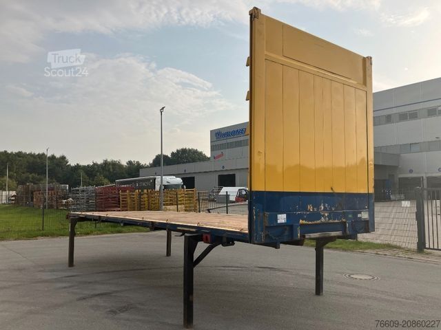 Swap body trailer KRONE Wechselbrücke Pritsche