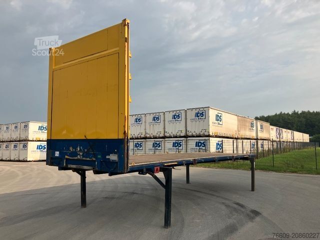 Swap body trailer KRONE Wechselbrücke Pritsche