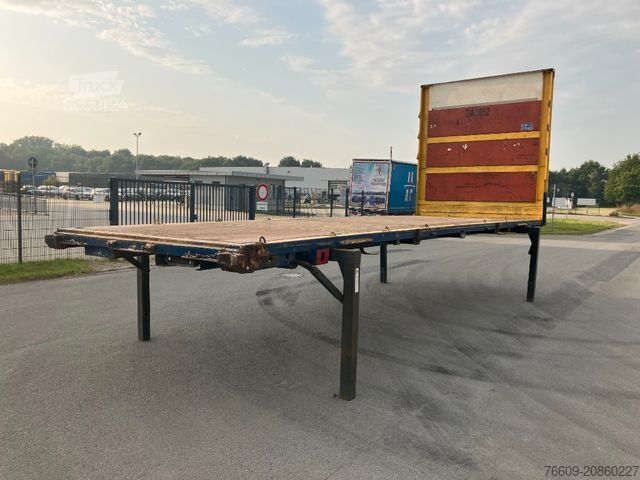Swap body trailer KRONE Wechselbrücke Pritsche
