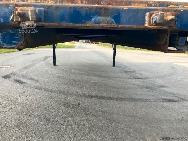 Swap body trailer KRONE Wechselbrücke Pritsche