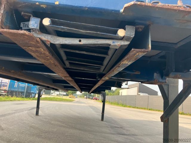 Swap body trailer KRONE Wechselbrücke Pritsche