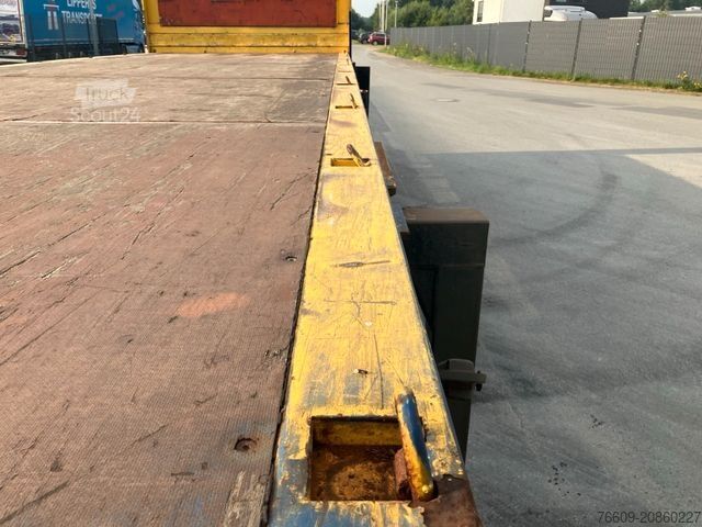 Swap body trailer KRONE Wechselbrücke Pritsche