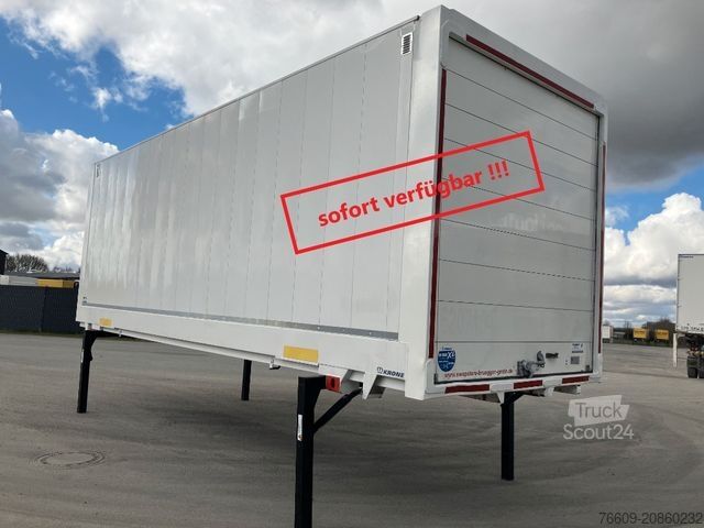 Swap body trailer KRONE Wechselbrücke Koffer