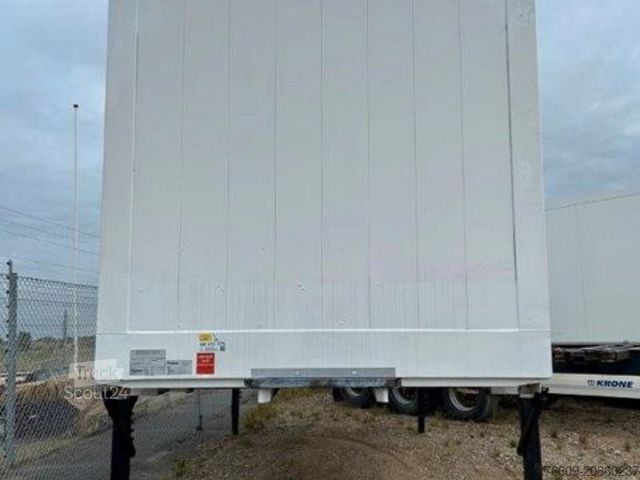 Swap body trailer KRONE Heck Alu.- Rolltor