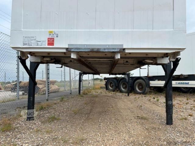 Swap body trailer KRONE Heck Alu.- Rolltor