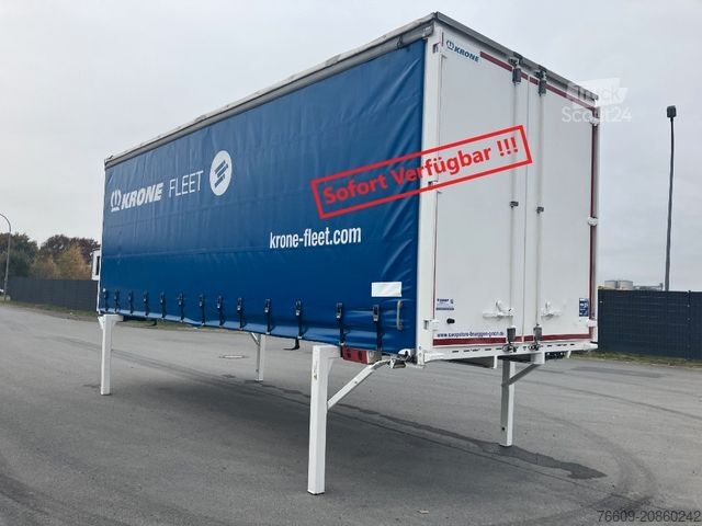 Swap body trailer KRONE Wechselbrücke Plane
