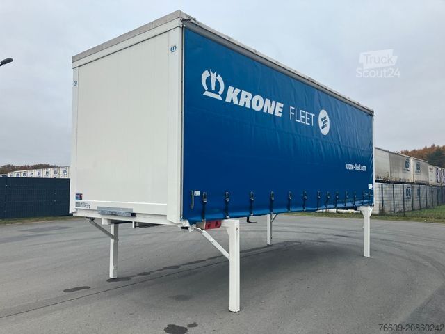 Swap body trailer KRONE Wechselbrücke Plane
