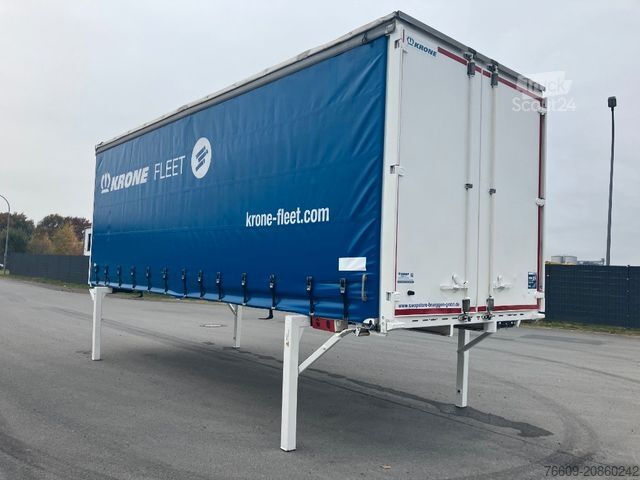 Swap body trailer KRONE Wechselbrücke Plane