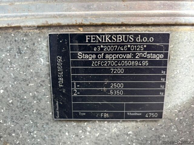 Minibus Iveco Feniksbus EU SALES 800.- Euro TAX WILL BE ADDED...