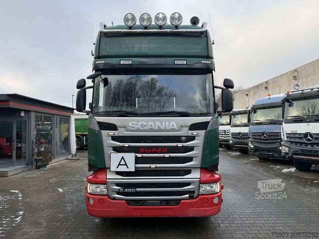 Standard tractor unit Scania R490 4X2 Topline