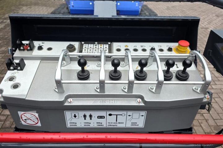 Teleskopisk plattform Aichi SR12C1SM Valid inspection, *Guarantee! Diesel, Tra