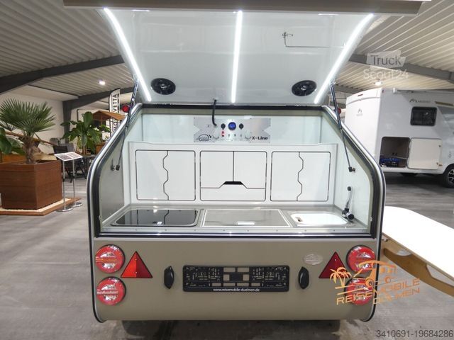 Rulotă  LifeStyle Camper X-Line Gaskocher  Einzelrad 135