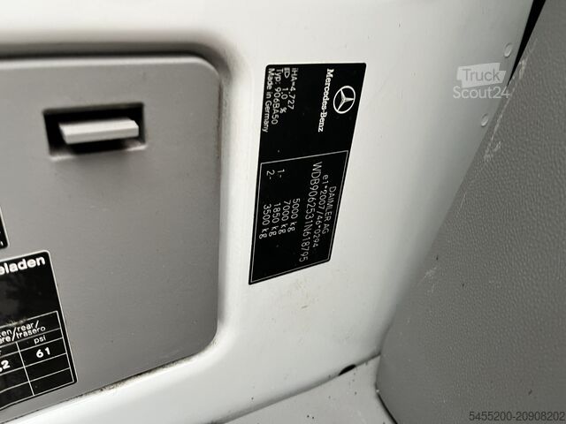 Læsseplatform Mercedes-Benz Sprinter 513 cdi 130pk DC Laadkraan Hiab 017T A...