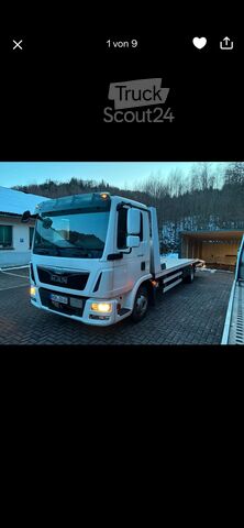 Biltransport lastebil MAN TGL 8.180