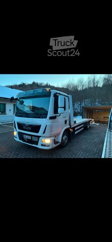 Biltransport lastebil MAN TGL 8.180