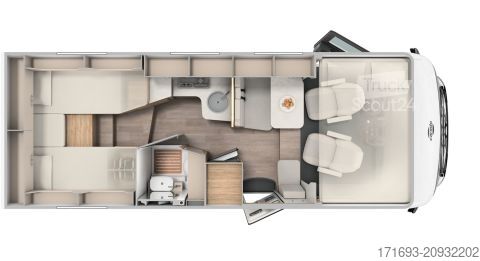 Karavāna/kempers Carado I 338 pro+