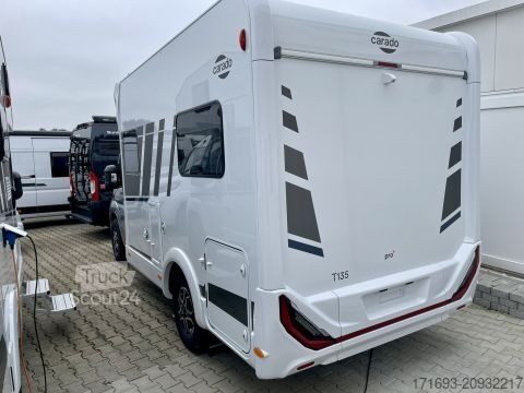 Daļēji integrēta kemperis Carado T 135 Pro+ TOP Ausstattung