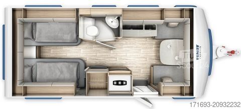 Bivalnik Fendt Bianco Selection 495 SG