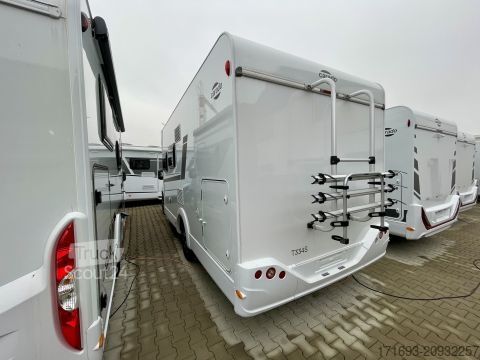 Daļēji integrēta kemperis Carado T 334 MESSE ANGEBOTE ON TOP